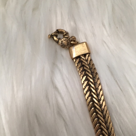 JCrew Gold Braided Chain Necklace - Picture 3 of 5
